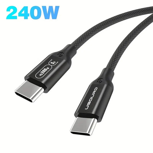 CABLE TIPO C-TIPO C 480 MBPS  "TRANSMISIÓN Y CARGA"