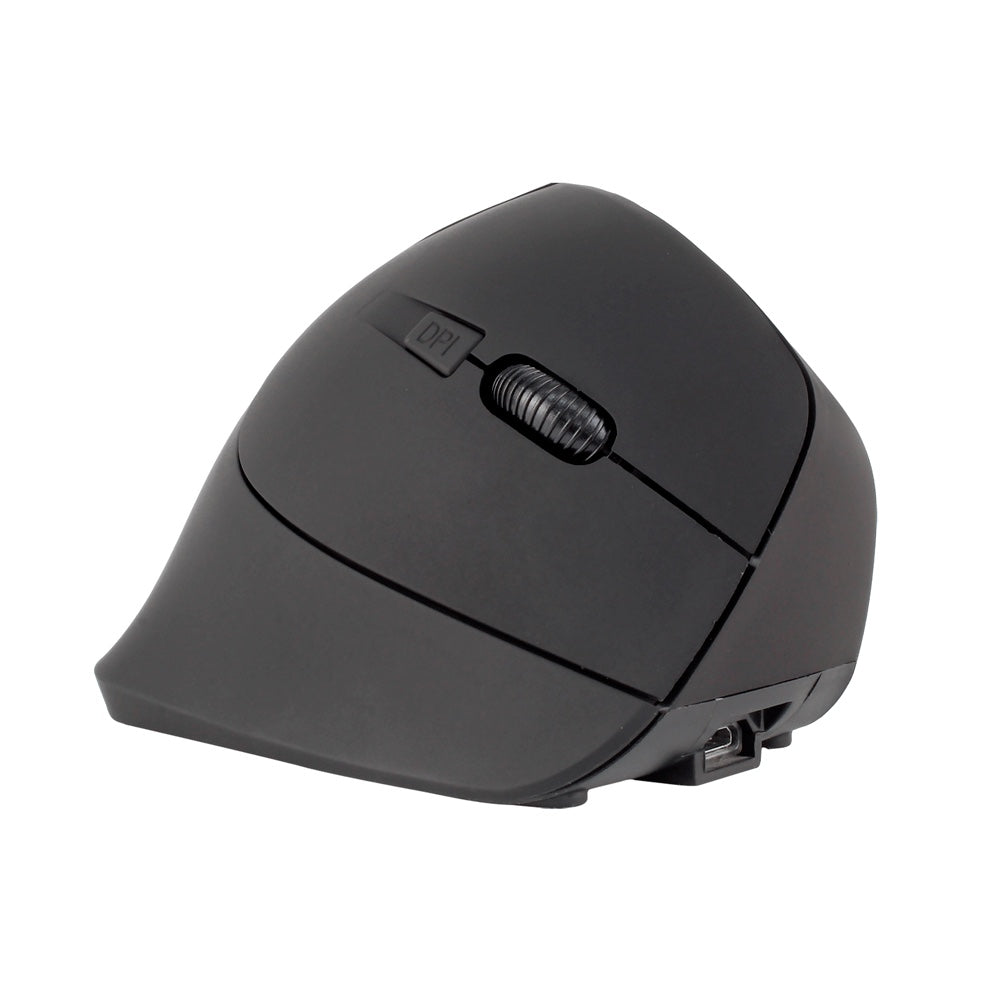 MOUSE JALTECH ERGONÓMICO INALÁMBRICO USB RECARGABLE LH069