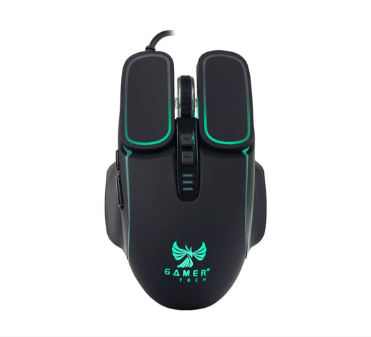 MOUSE GAMER TECH ALÁMBRICO USB