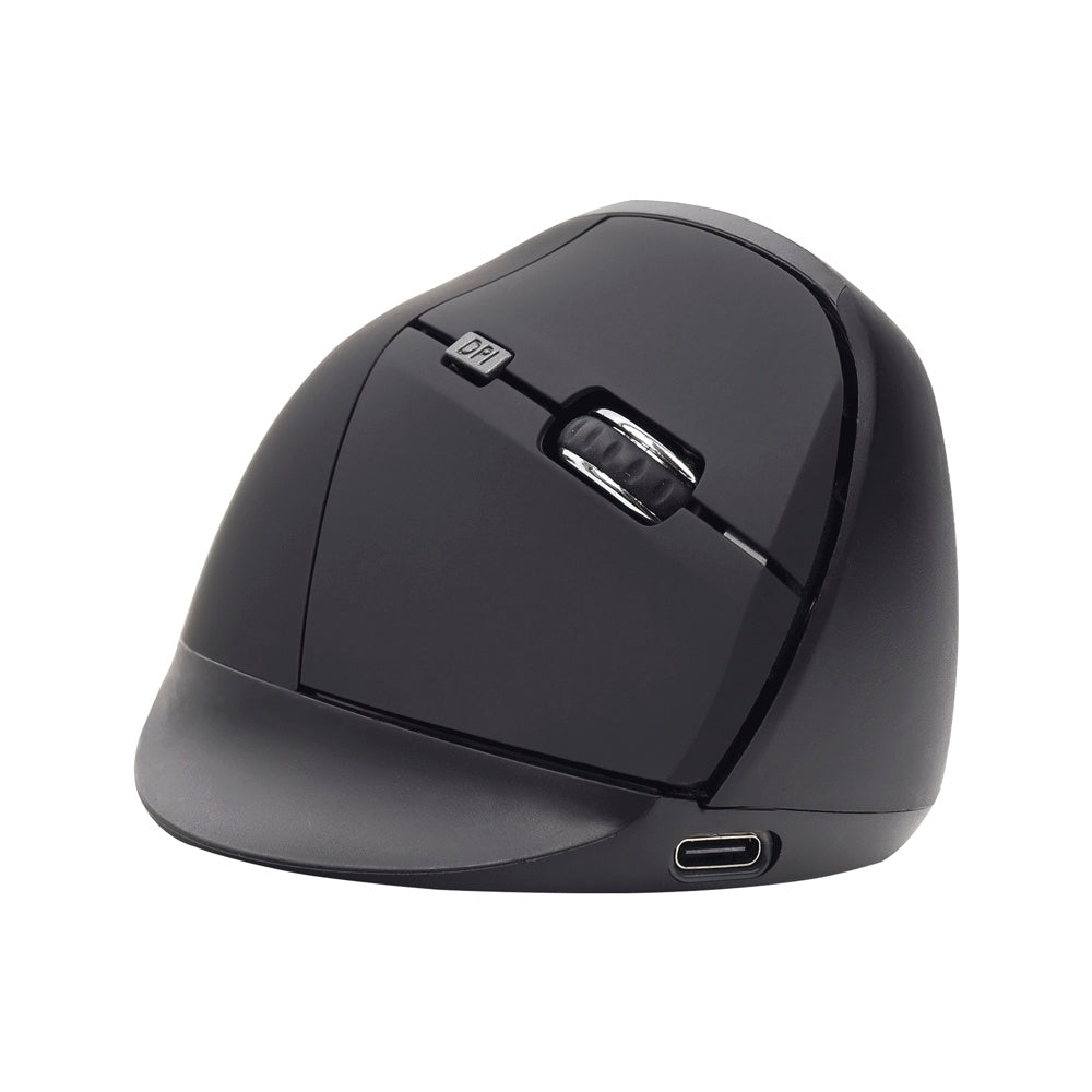 MOUSE JALTECH ERGONÓMICO BLUETOOTH - INALÁMBRICO USB RECARGABLE