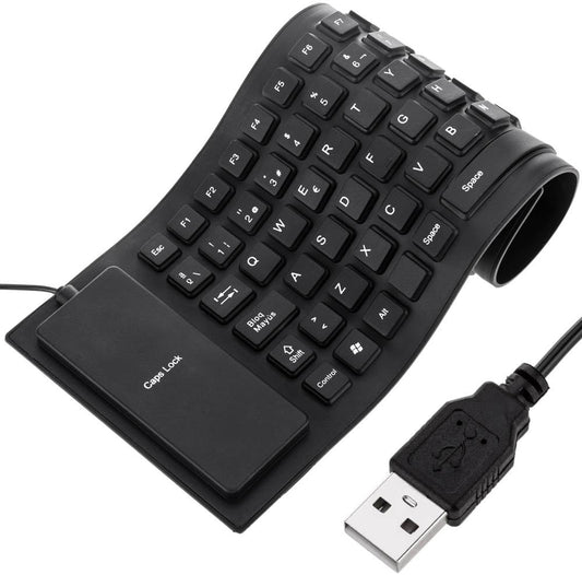TECLADO FLEXIBLE ALÁMBRICO USB