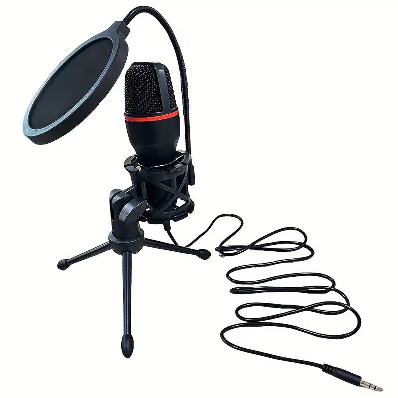 MICRÓFONO ALÁMBRICO AUDIO PARA PODCAST