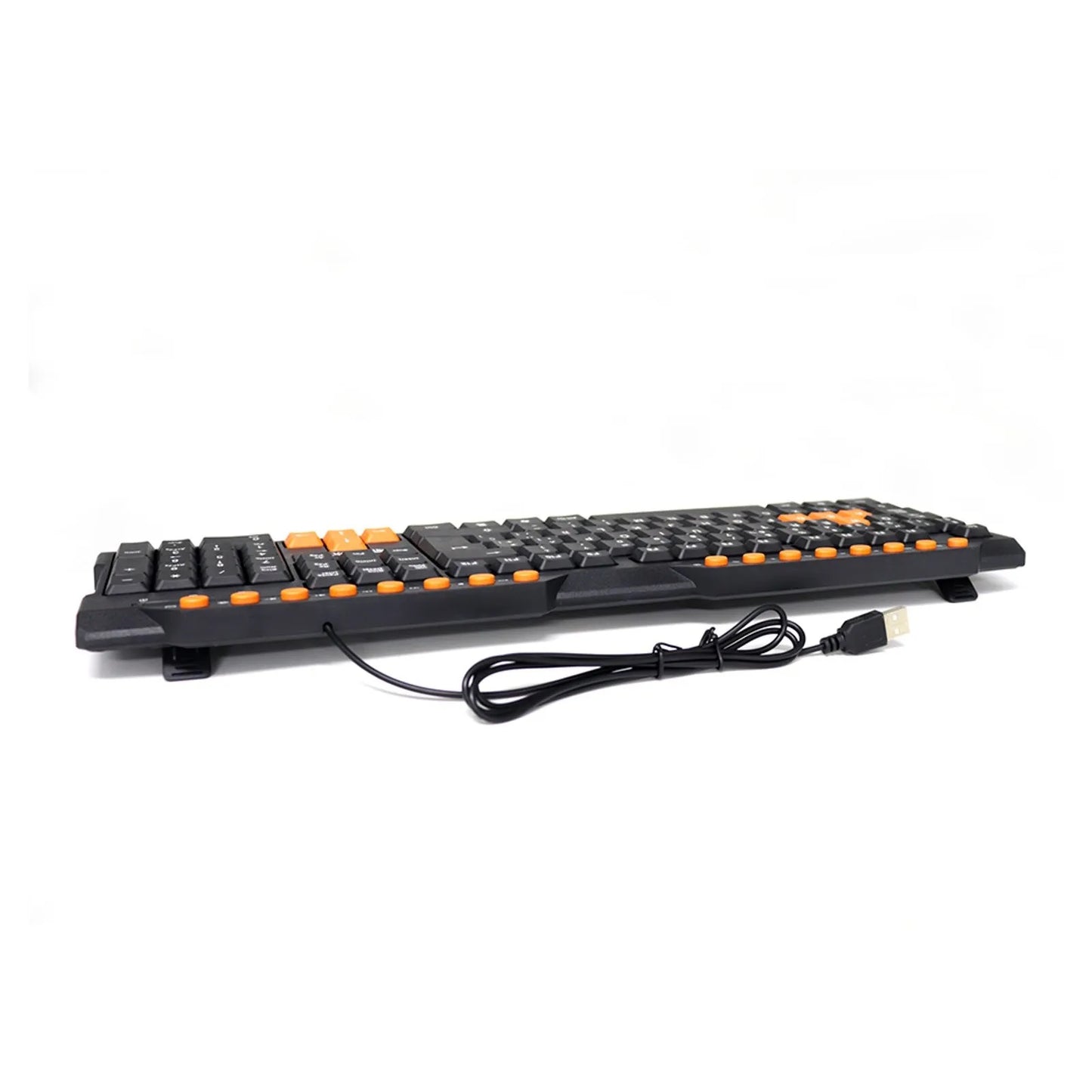 TECLADO BASIK TECH MULTIMEDIA ALÁMBRICO USB 80165