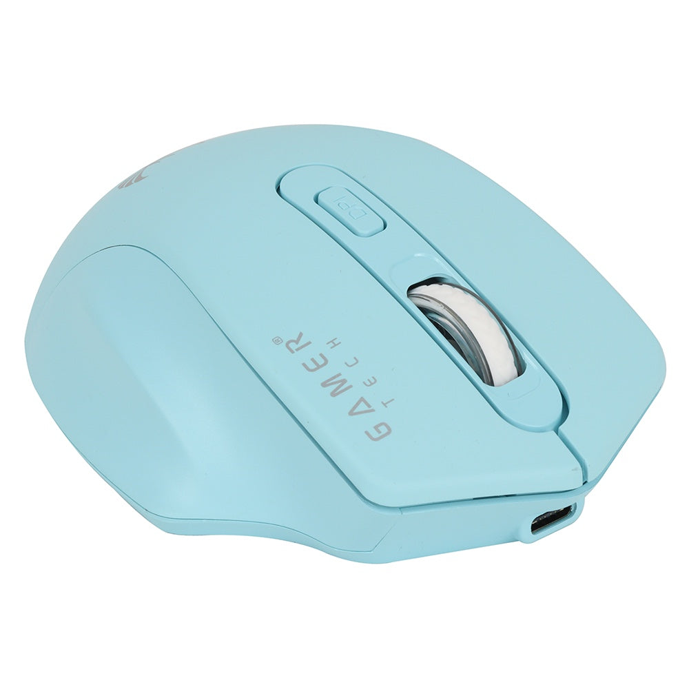 MOUSE GAMER TECH INALÁMBRICO USB RECARGABLE