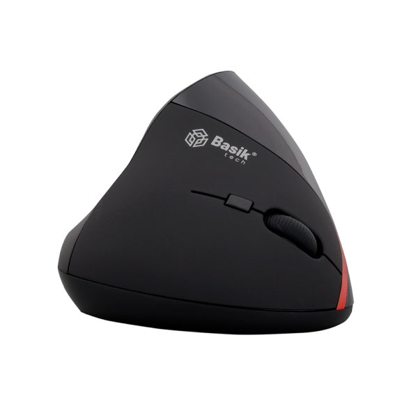 MOUSE BASIK TECH ERGONÓMICO INALÁMBRICO USB RECARGABLE