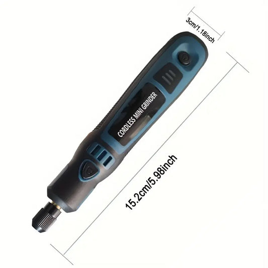 MOTOTOOL ELÉCTRICO RECARGABLE-15 PIEZAS