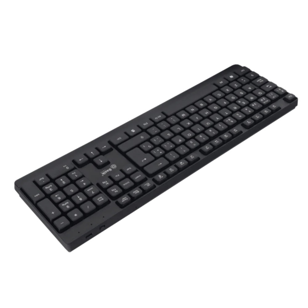 TECLADO BASIK TECH BLUETOOTH-INALÁMBRICO USB RECARGABLE  BSK-TBT 01