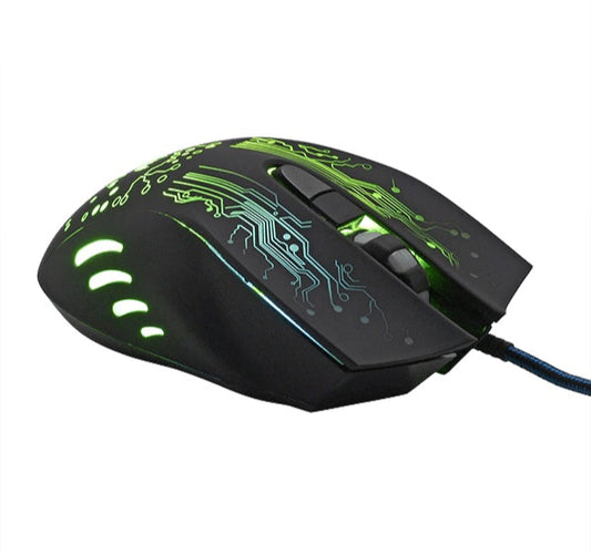 MOUSE GAMER TECH ALÁMBRICO USB