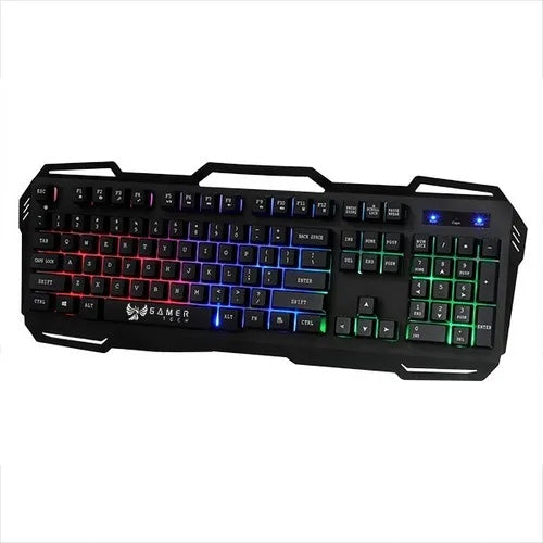 TECLADO GAMER TECH ALÁMBRICO USB GT400T