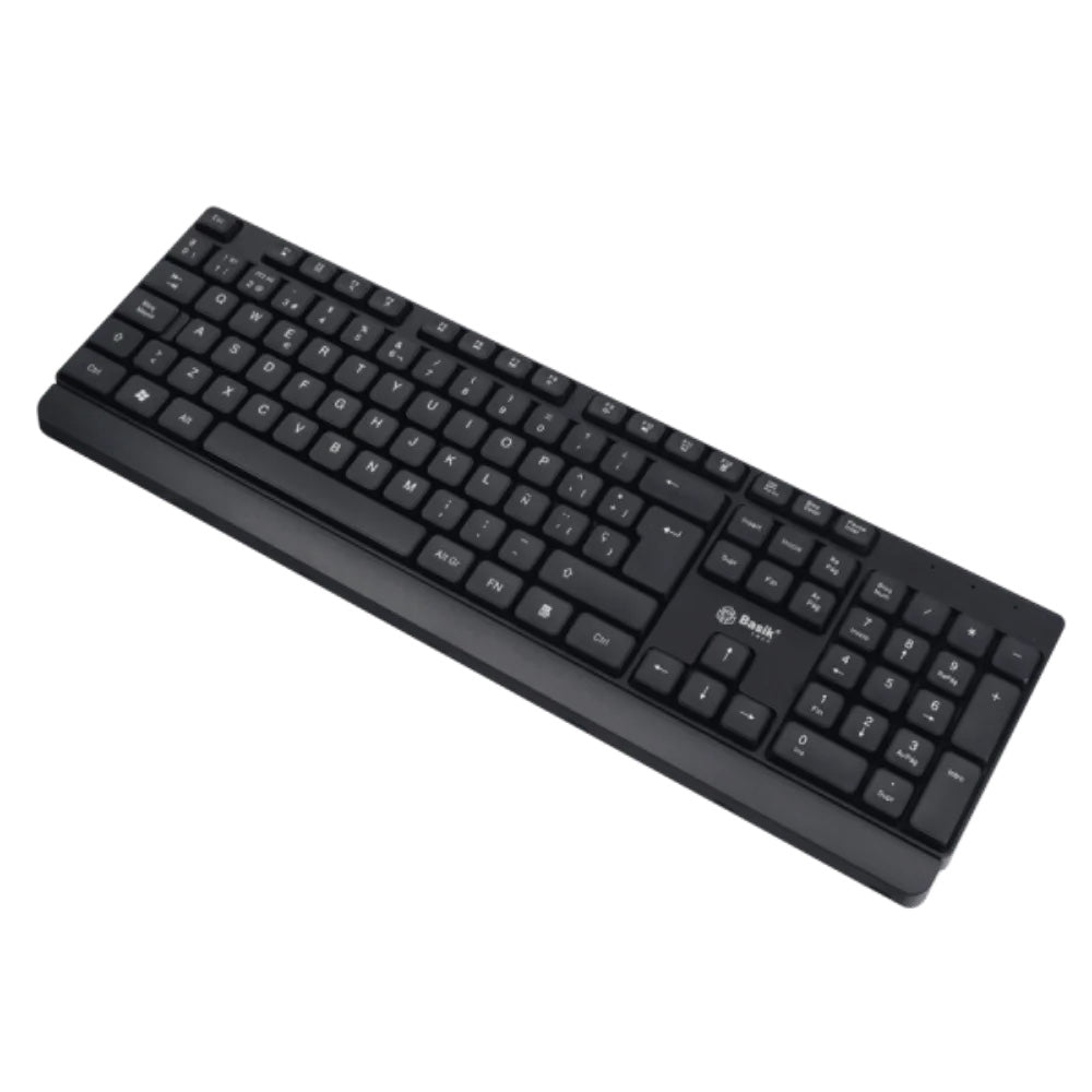 TECLADO BASIK TECH BLUETOOTH-INALÁMBRICO USB RECARGABLE  BSK-TBT 01