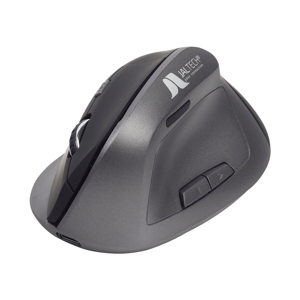 MOUSE JALTECH ERGONÓMICO BLUETOOTH - INALÁMBRICO USB RECARGABLE