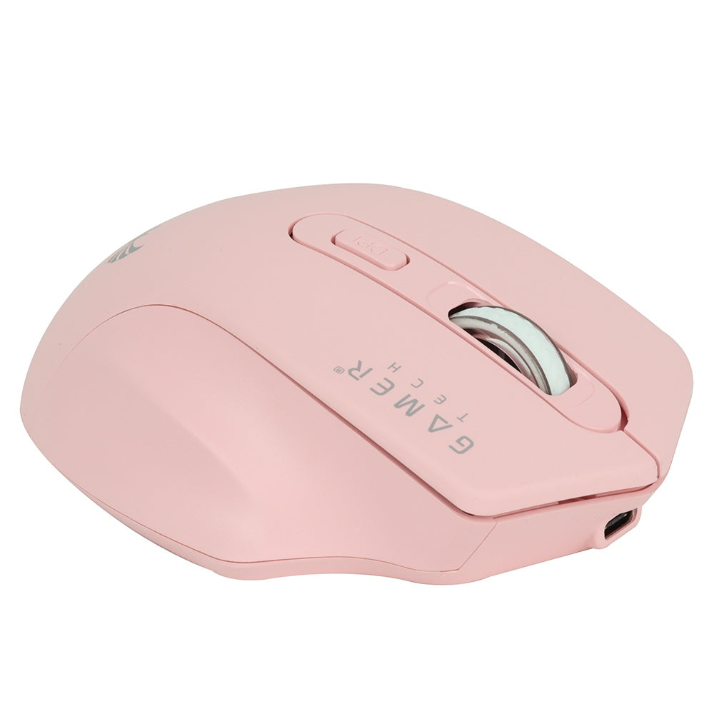 MOUSE GAMER TECH INALÁMBRICO USB RECARGABLE