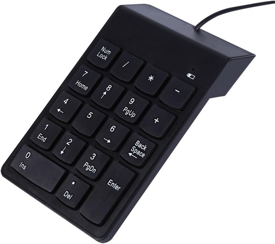 MINI TECLADO NUMÉRICO ALÁMBRICO USB