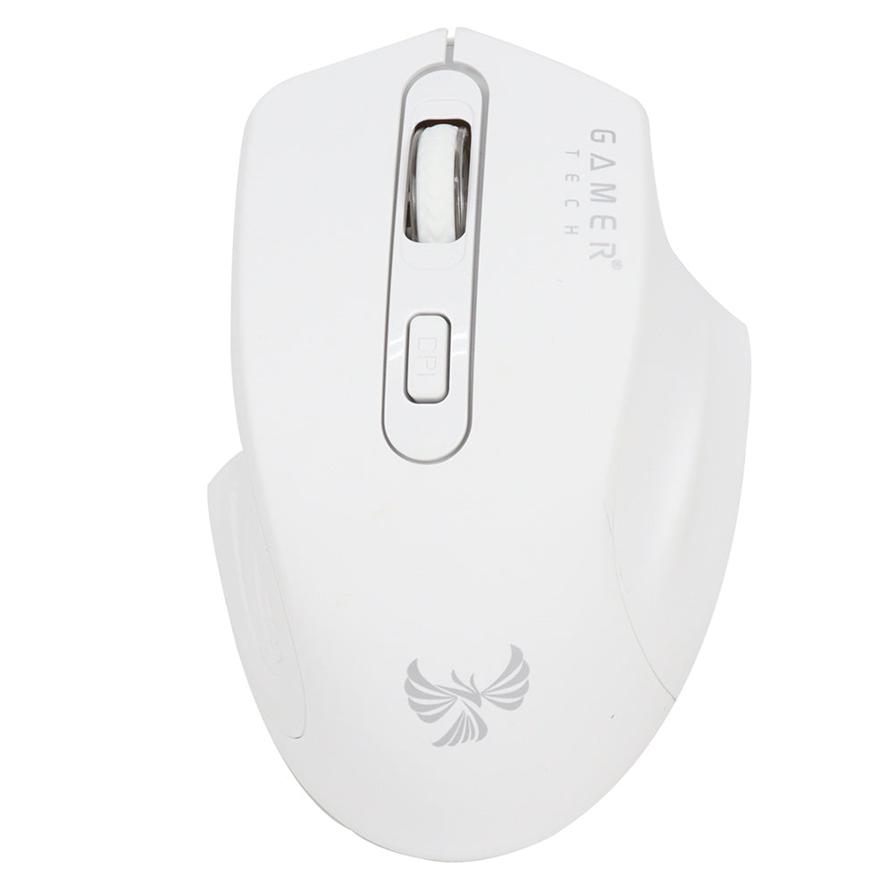 MOUSE GAMER TECH INALÁMBRICO USB RECARGABLE