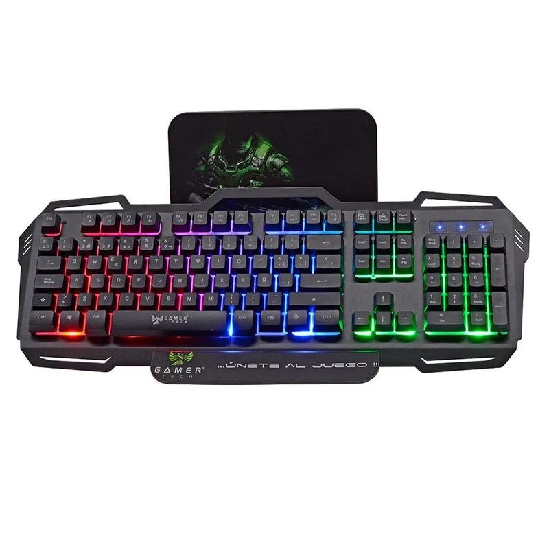 TECLADO GAMER TECH ALÁMBRICO USB GT400T