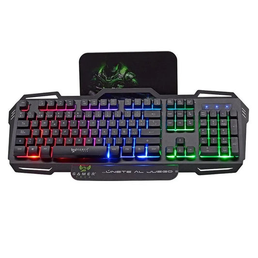 TECLADO GAMER TECH ALÁMBRICO USB GT400T