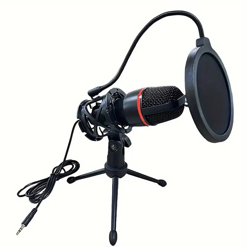 MICRÓFONO ALÁMBRICO AUDIO PARA PODCAST