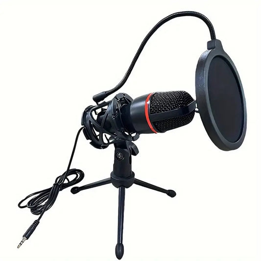 MICRÓFONO ALÁMBRICO AUDIO PARA PODCAST