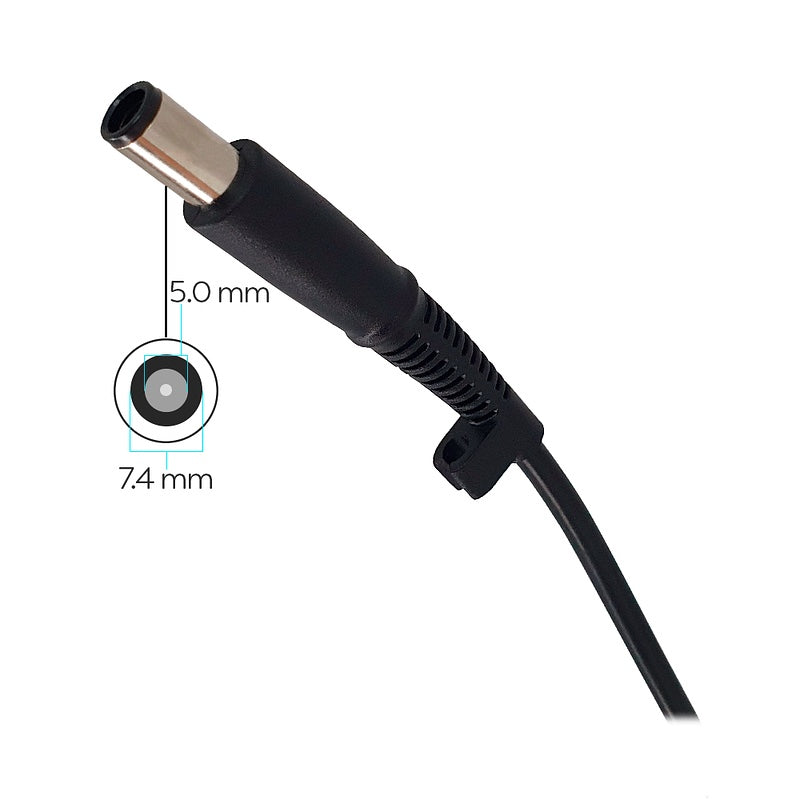 CARGADOR PARA DELL 19.5 V 3.34 A PUNTA AGUJA 7.4 x 5.0 mm
