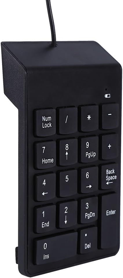MINI TECLADO NUMÉRICO ALÁMBRICO USB